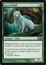 Sacred Wolf - Magic 2012 (M12) #194/249 MTG Magic The Gathering
