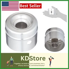 Stainless Steel Doughnut Cutter 3" x 2.5" Deep Kitchen Food Prep Tool