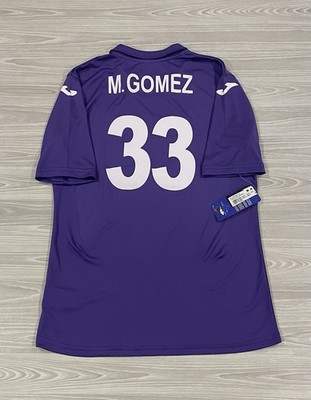 JOMA 2013/14 Fiorentina Mario Gomez #33 Soccer Jersey Purple Men s Size Small