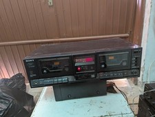 Sony TC-W230 Stereo Cassette Deck Doppio Doppio Deck Dolby B/C Vintage Retrò Dif
