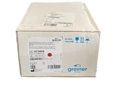 (32) GREINER 96-Well uClear PS White TC-Treated MicroPlate Clear Bttm Lid 655098