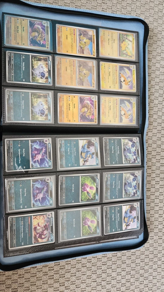 Pokemon 151 Base Set Complete 165/165 Common/Reverse Holos/Ex/Promos Binder NM - Image 4 of 4