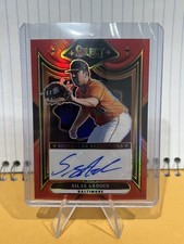 2025 Panini Select Silas Ardoin Signature Auto red /99 