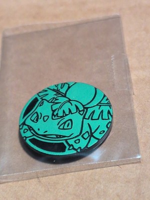 Pokemon Green Ivysaur Mini Coin From 151 Chinese