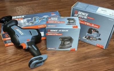 Senix Tools, Jigsaw, Sander, Cordless Reciprocating Saw