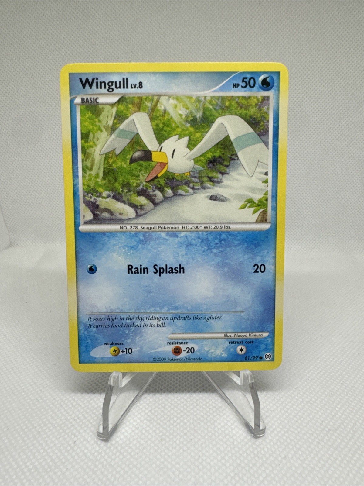 Wingull 81/99 Platinum Arceus Pokemon Card LP