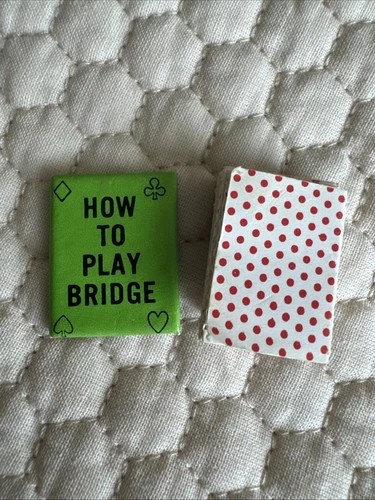 Vintage Francie Bridge Bit #1279 VGC HTF Book Deck Of Cards