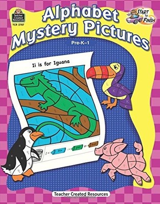 START TO FINISH: ALPHABET MYSTERY PICTURES (START TO By Teacher Created NEW