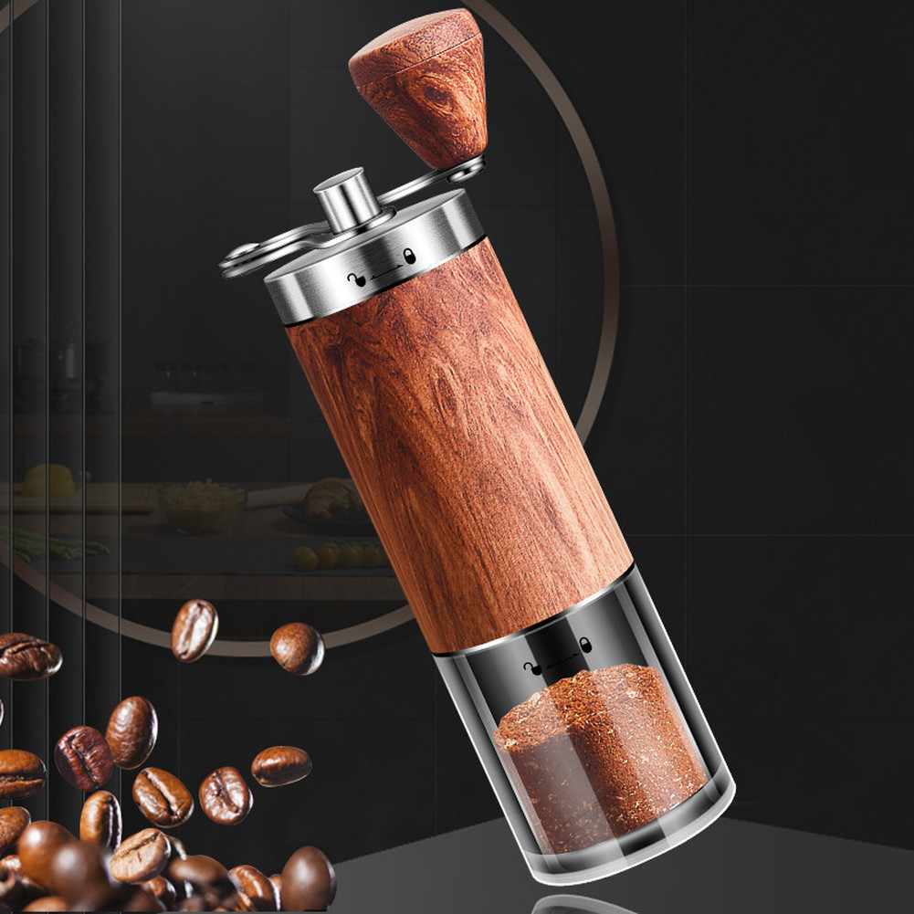 Caffettiera portatile con macinacaffè leggero