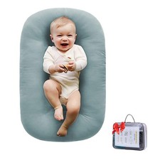Baby Lounger for Newborns, Soft Baby Nest  Floor Cushion, Portable Diaper Ch...