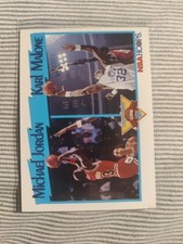 1991-92 NBA Hoops - League Leaders Michael Jordan, Karl Malone #306