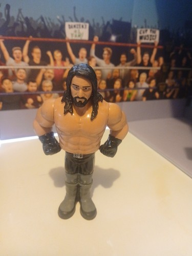 WWE Seth Rollins Mattel Retro Series 3 Wrestling F...