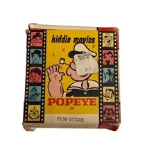 Popeye Kiddie Movies 8mm Film PX14 Detour Atlas Films Inc Home Movie Reel
