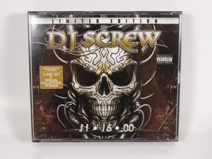 DJ Screw 11•16•00 Limited Edition 3Disc DJ SCREW - 11-16-00