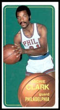 1970-71 Topps #105 ARCHIE CLARK  Philadelphia 76ers  EXMT-NM