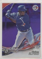 2016 Bowman Platinum Top Prospects Purple 110/250 Anthony Alford #TP-AA 1c7