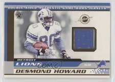 2001 Pacific Vanguard Double-Sided Jerseys Desmond Howard Tony Martin #31 0o9