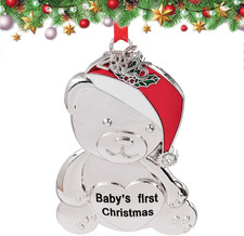 Baby's First Christmas Ornaments 2025, My First Christmas Ornament 2025 Girl ...