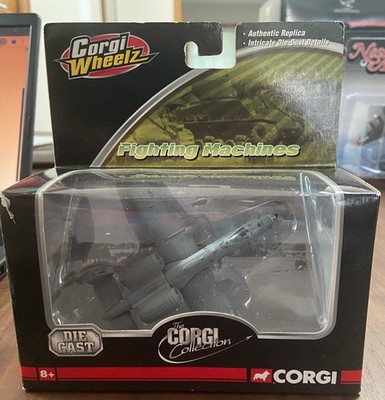 Corgi Wheelz Fighting Machines A-10 Thunderbolt II USAF (Gray) Die-cast Model 