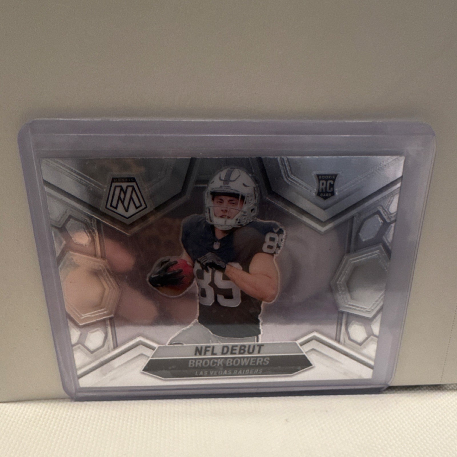 2024 Panini Mosaic & Donruss Brock Bowers Rookie Lot (2) Las Vegas Raiders NFL