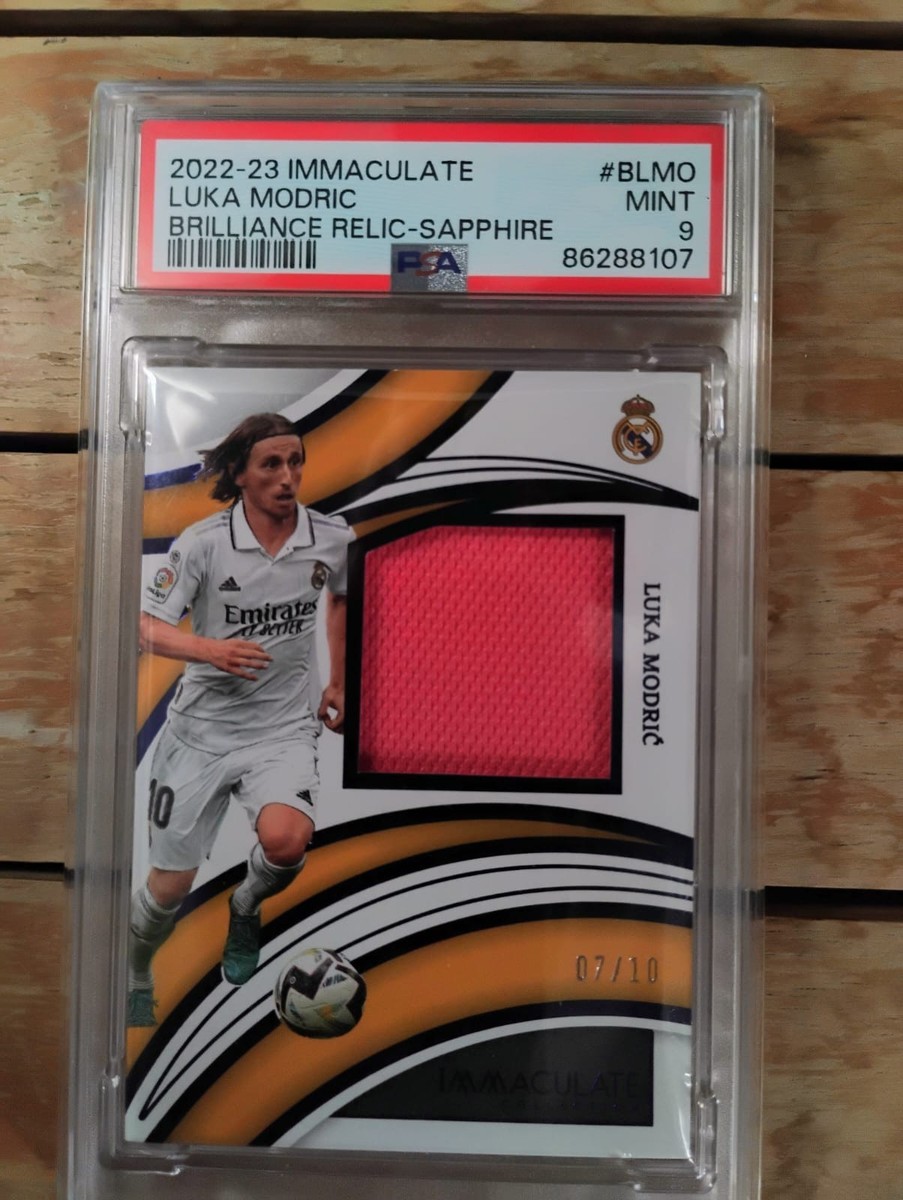 Luka Modric /10 brilliance relic saphire | eBay