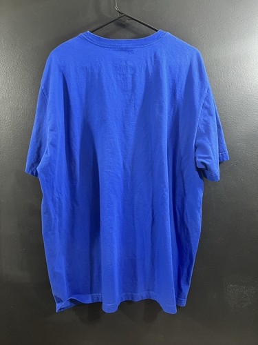 NIKE Los Angeles Dodgers LA Sign RARE! Tee Shirt 2XL XXL Gloves Blue 2020 - Picture 3 of 7