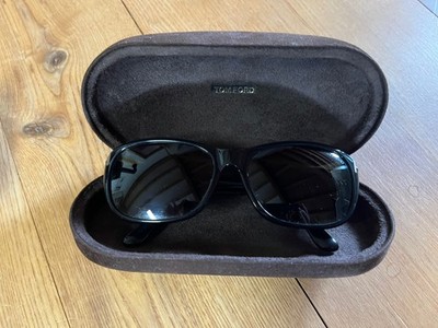 Tom Ford Sonnenbrille schwarz TF396 01N 58/17 140 dunkle Gläser Selten getragen