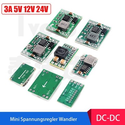 Mini Spannungsregler Wandler DC-DC Converter Step Down Power Modul 3A 5V 12V 24V