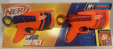 NERF N Series Duo Pack Blasters New Factory Sealed Hasbro Nerf Dart Blaster Set
