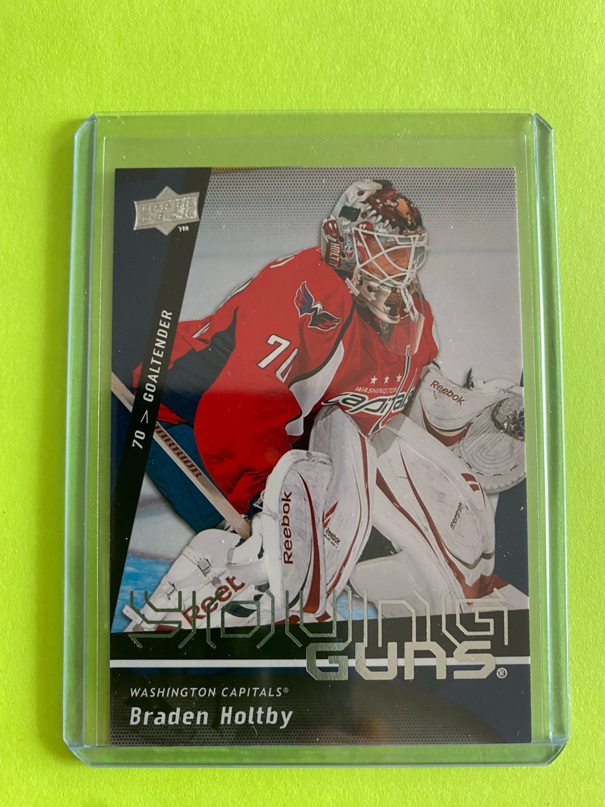 2009-10 UD Upper Deck 499 Young Guns RC Rookie Braden HOLTBY