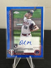 2018 Topps Chrome #RA-DF Dustin Fowler Rookie Autographs Blue Refractor #/150