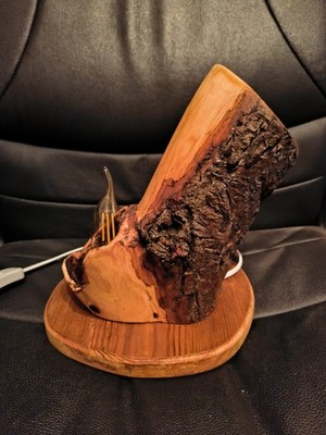Tischlampe Pflaumen-Ast