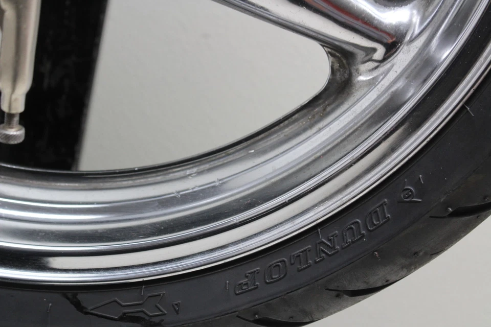 2002-2003 HONDA CBR954RR ХРОМИРОВАННЫЙ ПЕРЕДНИЙ ОБОД КОЛЕСА  - Изображение 3 из 4