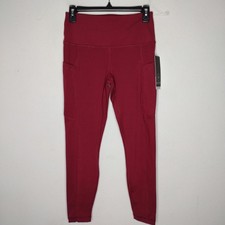 NWT 90 Degree Women's Rouge/Ankle Tight Activewear Leggings Size Small