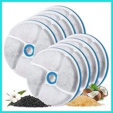 8 8 PACK Cat Water Fountain Filters, Replacement Filters for Automatic Pet Fo...
