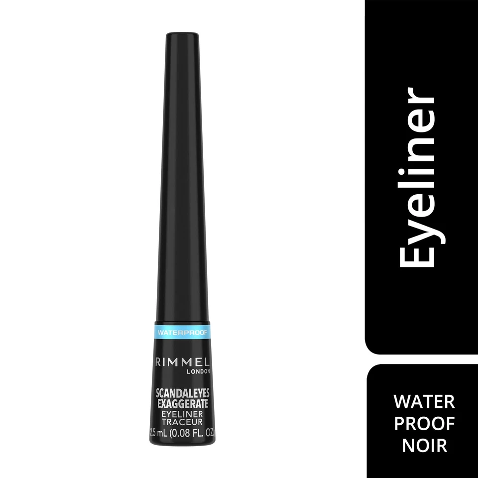Rimmel Eyeliner Waterproof Exaggerate Liquid Eyeliner ultra definizione Liquido - Immagine 2 di 4