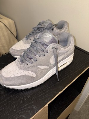 Nike Air Max 1 Cool Grey Wolf Grey Shoes . Men s size 10 - Used