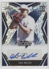 2020 Leaf Flash Blue 14/50 Cole Wilcox #BA-CW1 Auto 0c6