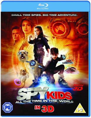 Spy Kids 4: All The Time In The World 3D [Blu-Ray] [Region B