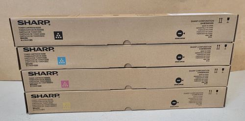 4 Toner Sharp MX-23GTCA MX-23GTYA MX-23GTMA MX-23GTBA Neu OVP A-Ware MX-2010 Rg - Bild 3 von 5