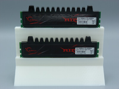 2x 2GB G.SKILL Ripjaws F3-10666CL7D-4GBRH 4GB DDR3 1333MHz PC3-10666U PC RAM Kit
