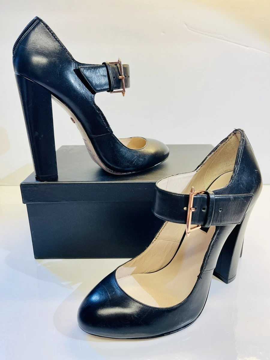 Ruthie Davis Black Mary Jane 4.5