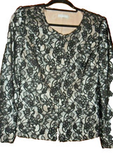 Precis Petite Lace Jacket Size 12