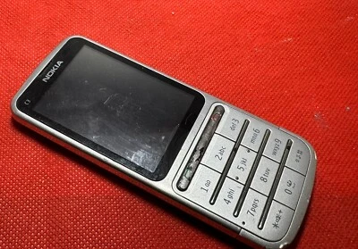 Original Nokia C3-01 Silver (O2 Tesco ) Mobile Phone - Image 1 of 4