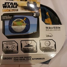 Star Wars The Mandalorian The Child Grogu Nap Time Window Sunshade 2-Piece Mult