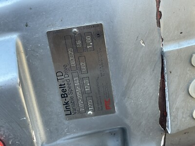 Link-Belt TD Variable Speed Drive TD27 Model Cut Out Model Display | eBay