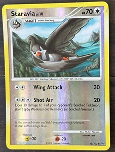 Staravia 52/100 Stormfront Reverse Holo