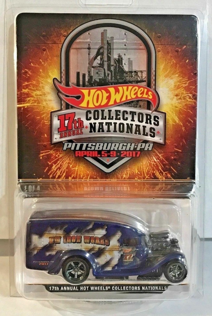 A8 1/64 Hot Wheels 17th Nationals Convention 2017 Blue Blown