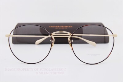 New Oliver Peoples Eyeglass Frames Coleridge OV 1186 5295 Havana