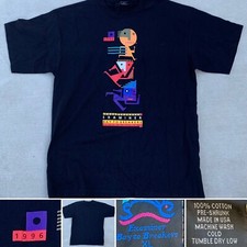 Vintage 1996 Examiner Bay to Breakers I Survived T-Shirt made in USA size XL